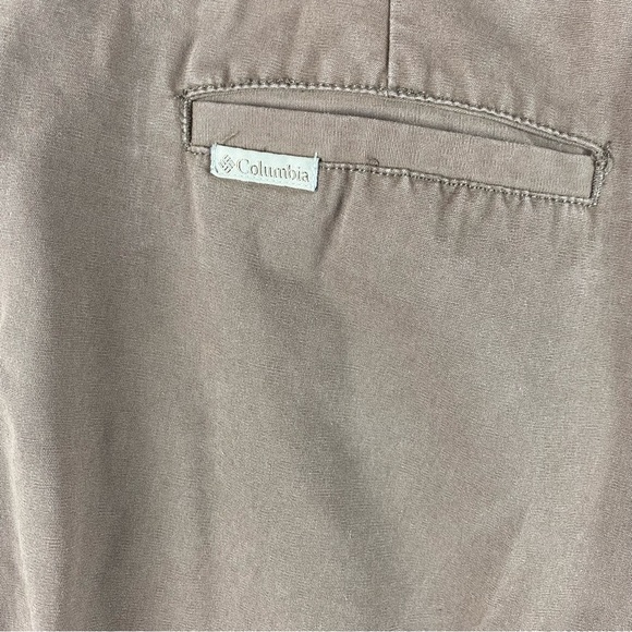 Columbia Utility Chino Pants Brown Cotton Size 14 - Picture 6 of 9